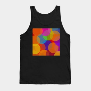 bright colorful pop art pattern Tank Top